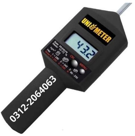 hay moisture meter pakistan|Unimeter.